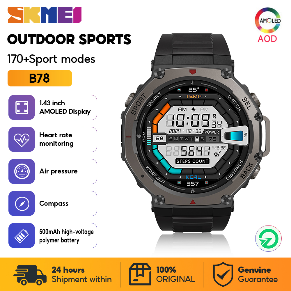 Smartwatch Watches For Girls - SKMEI militaire Sport de plein air
