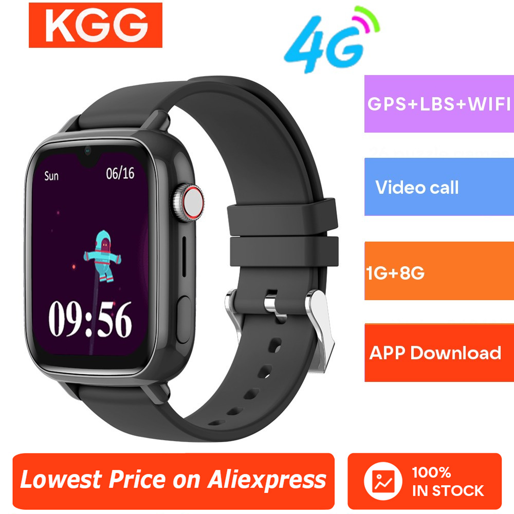 Smartwatch Watches For Kids - Montre connectée 4G pour enfants, appel
