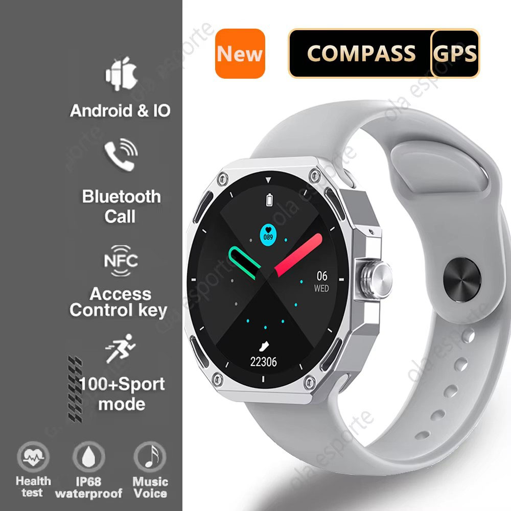 Smartwatch Watches For Women With Gps - Montre intelligente hommes femmes 1.52 