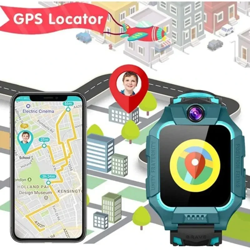Montre connectée VIVO 4G pour  - Smartwatch Watches For Kids With Gps avis et prix