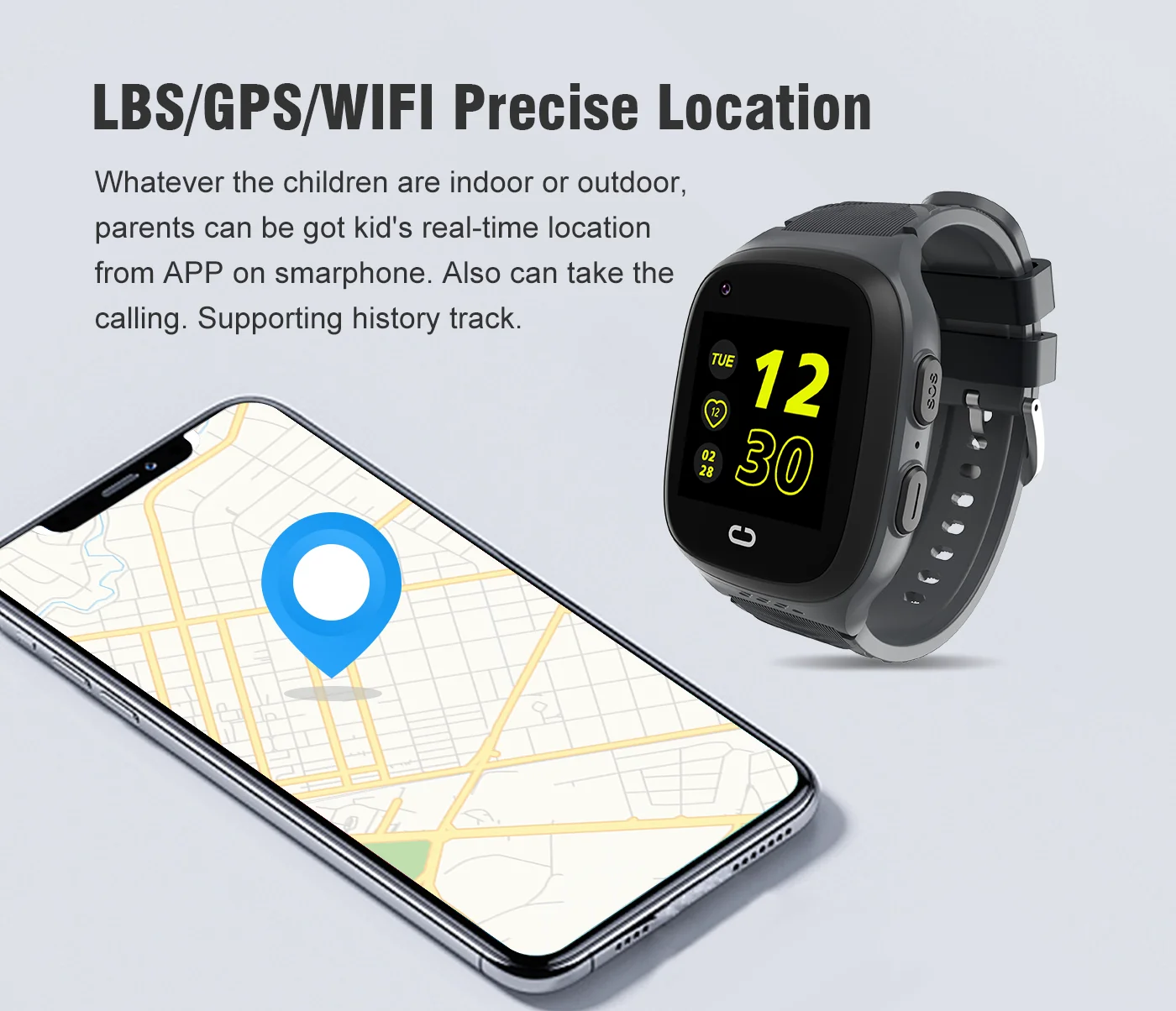 4G enfants Smartwatch SOS étan - Smartwatch Watches For Kids avis et prix