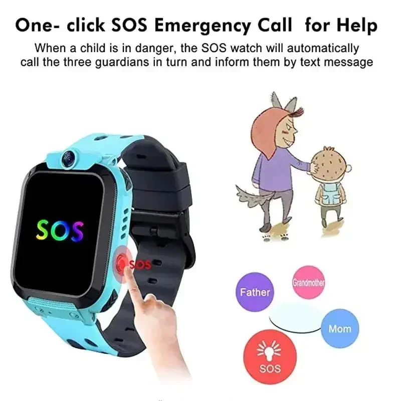 Montre connectée étanche Lenov - Smartwatch Watches For Kids With Gps avis et prix