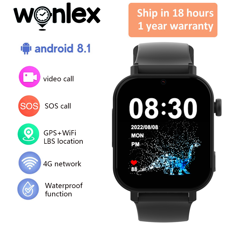 Wonlex KT36 4G montre intellig - Smartwatch Watches For Kids With Gps avis et prix