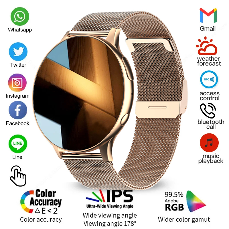 Montre connectée pour femmes e - Watches Ladies Smartwatch avis et prix